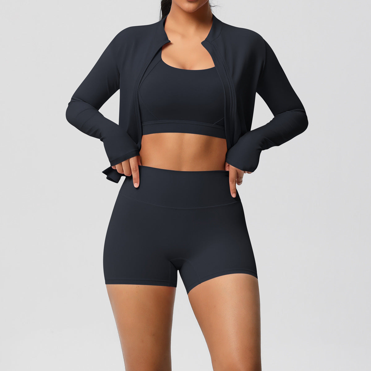 Three Items Leisure Pilates Running Fitness And Yoga