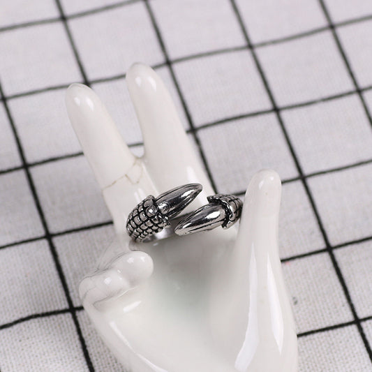 Pointed-claw Punk-style Trend Best-friend Ring Finger Ring