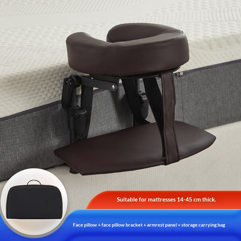 Portable Beauty Bed For Moxibustion Therapy And Post-Op Eye Recovery Pillow