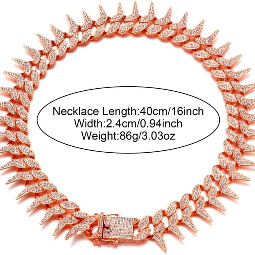 European And American Fashion Diamond Pet Neckband Necklace