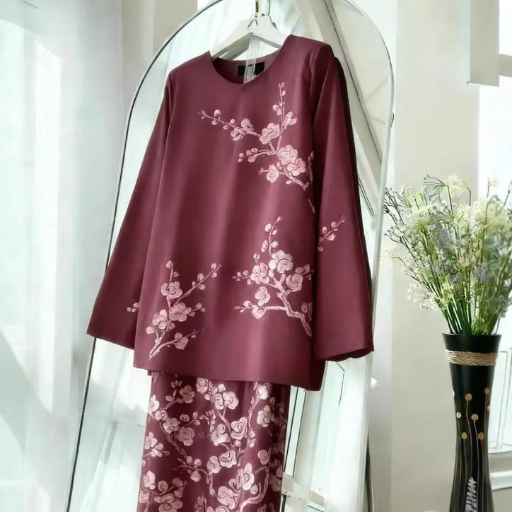New Womens Casual Digital Print Set