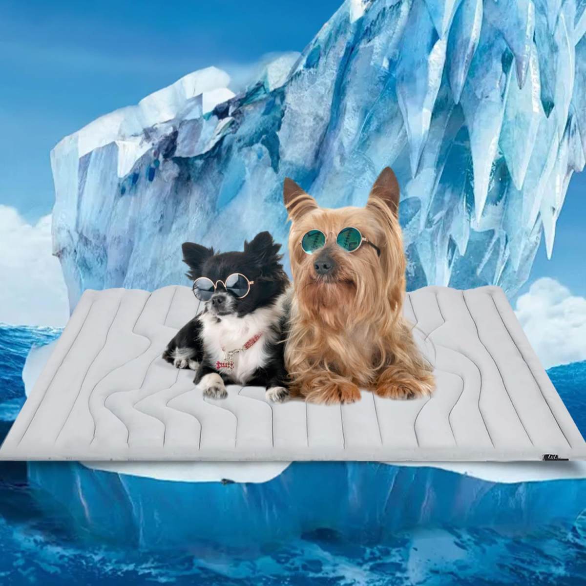 All-Season Cooling Ice Silk Pet Mat For Summer