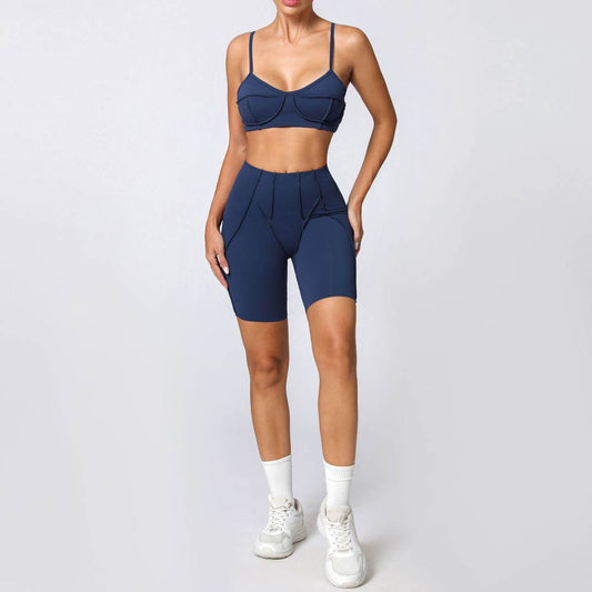 Quick-drying Fitness Suit For Summer Running And Sports