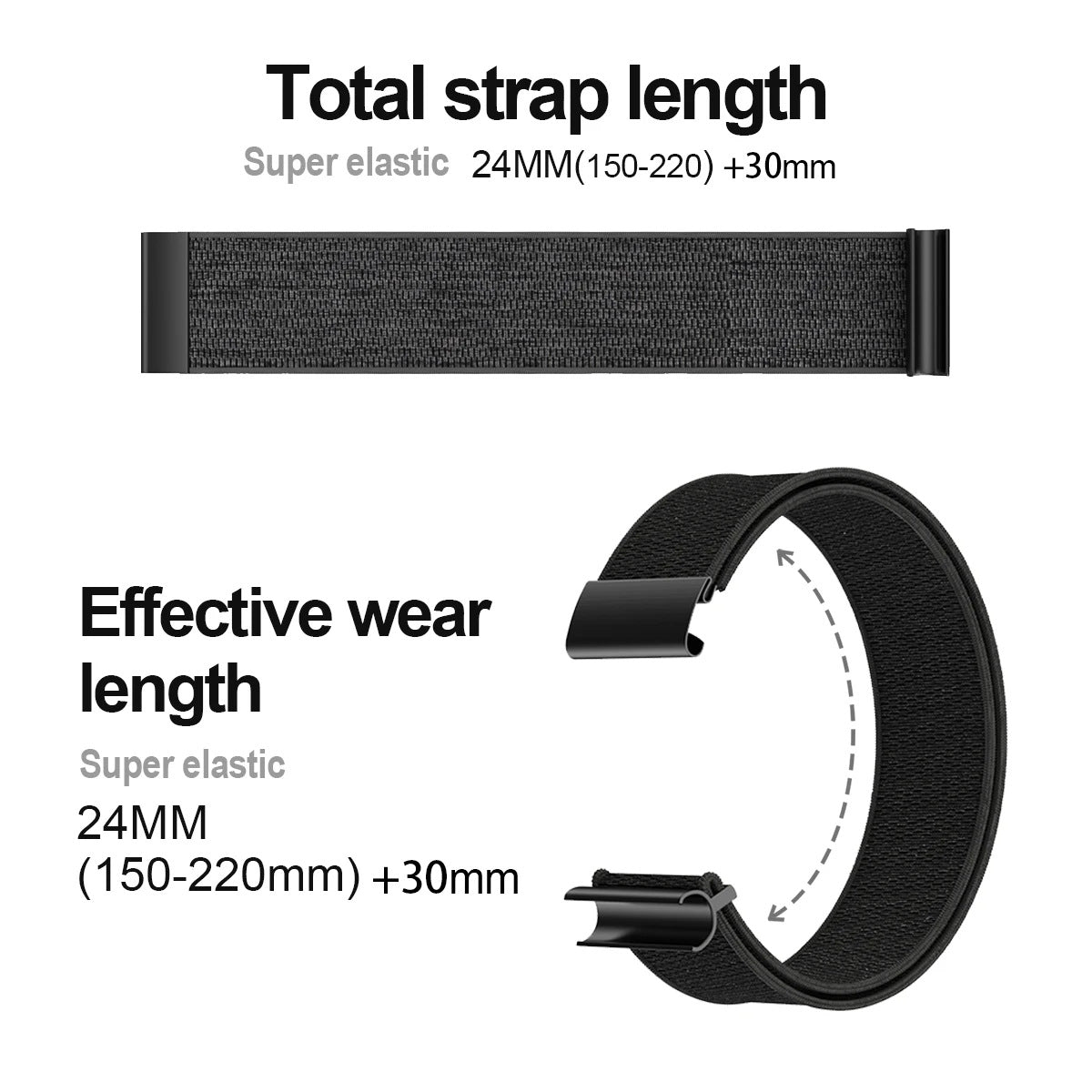 Fashion Sport Smart Watch Strap Twill Weave