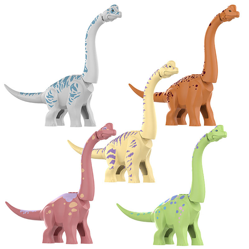 Dinosaur Series KL3301-3305 Small Particles Assembled Building Block Toys