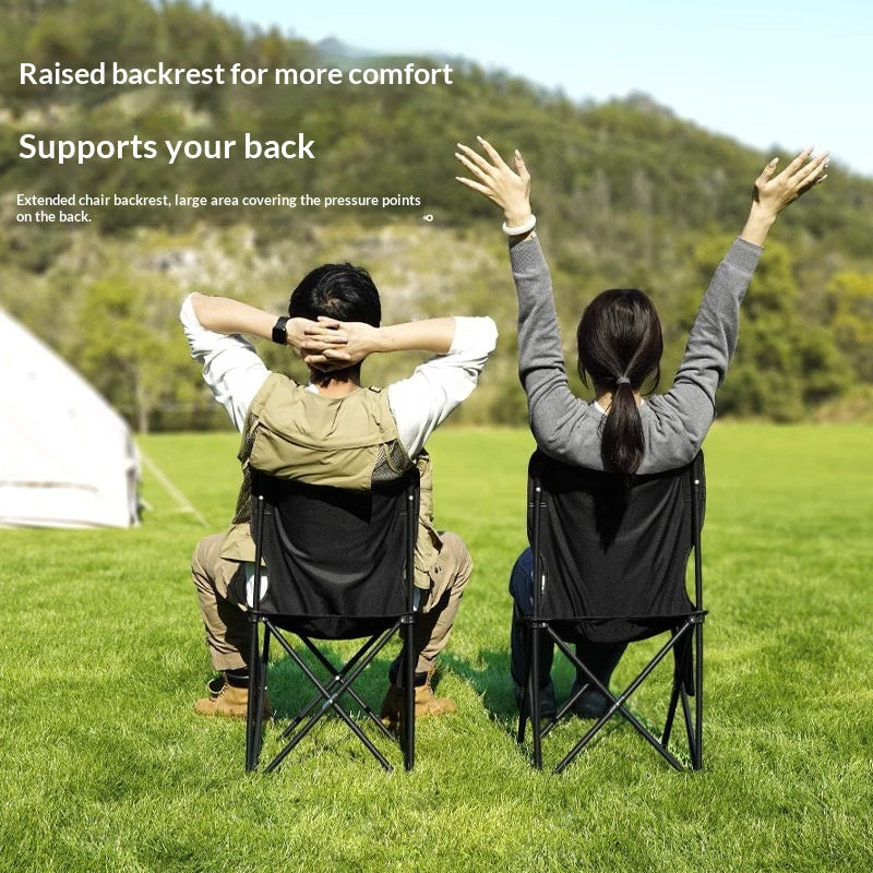 Outdoor Folding Chair For Field Sketching And Camping