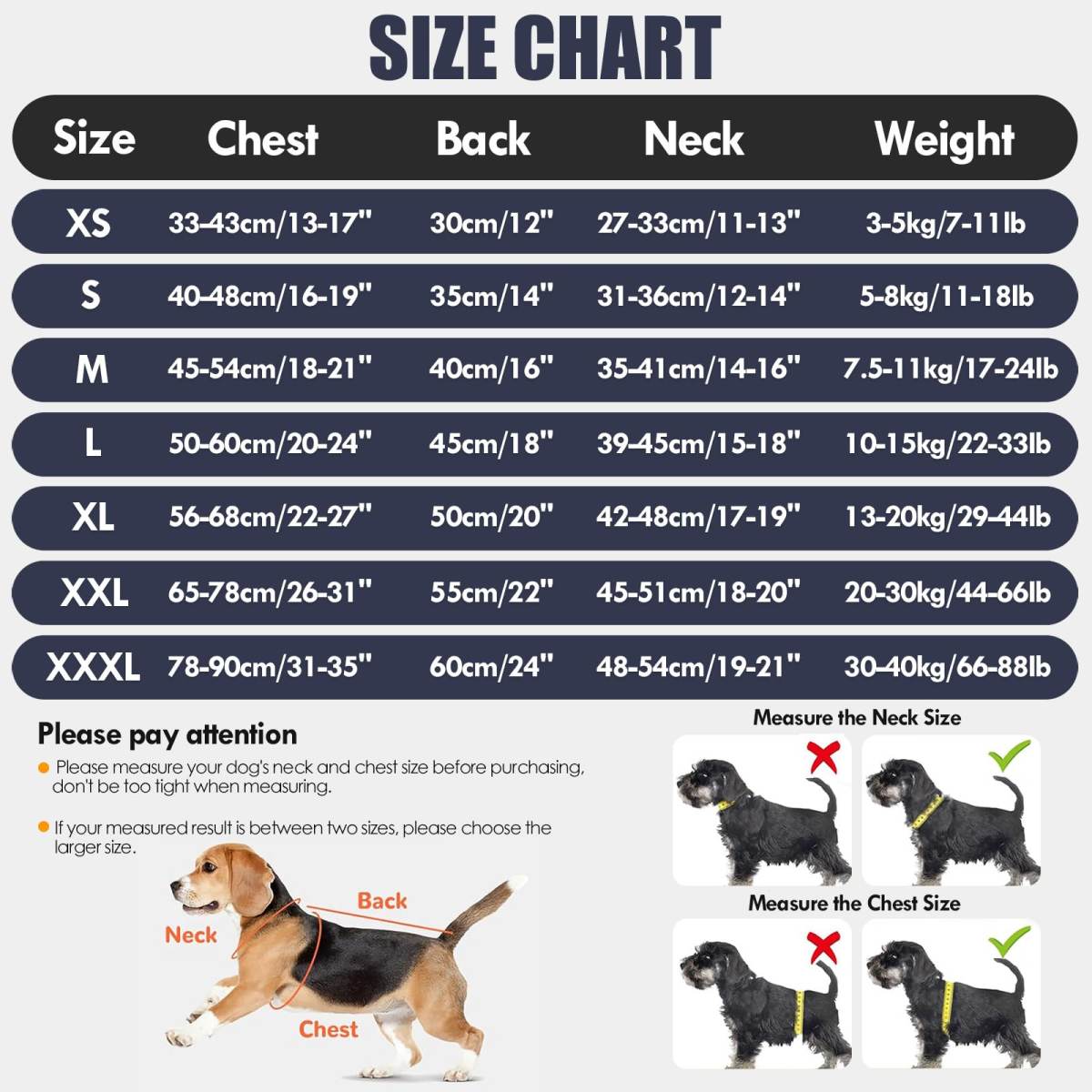 Dog Anxiety Vest With Hood, Skin-Friendly Thunder Jacket For Dogs, All-in-One Shorter Back Length Calming Shirt For Thunder, Fireworks, Separation - Keep Pet Calm Without Medicine