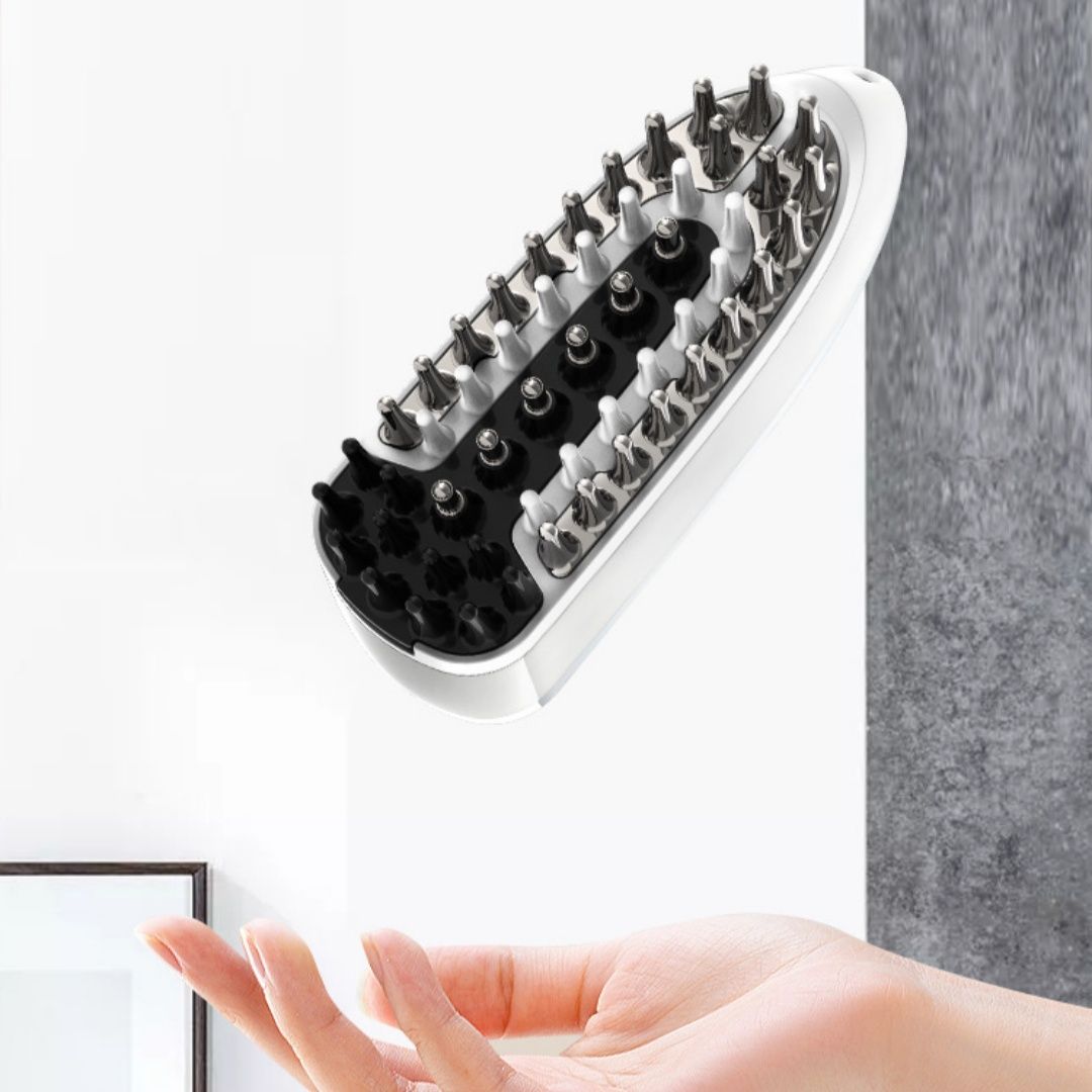 Household Portable Electric Vibration Massage Comb