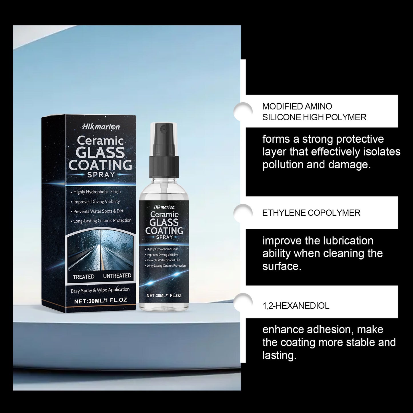 Car Surface Coating Care Anti-fouling Renovation Brightening Coating Spray