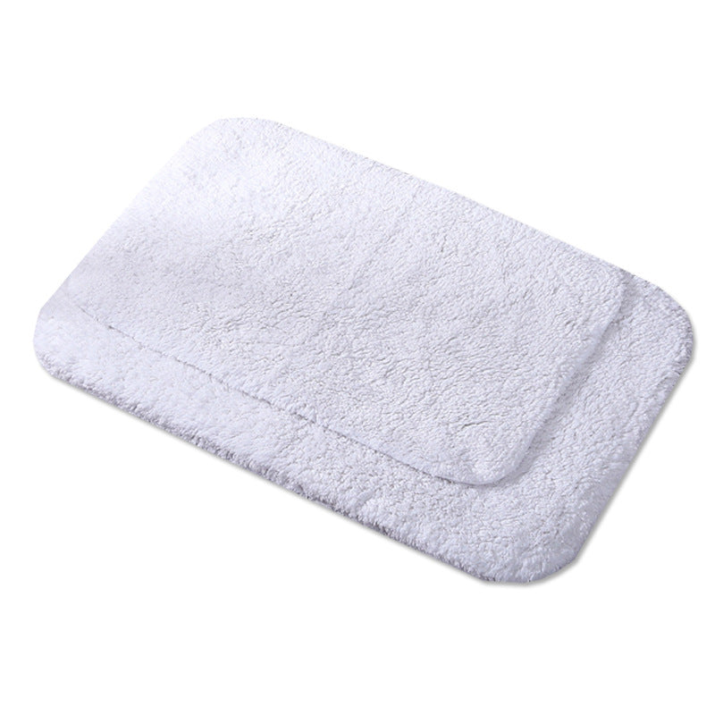 Five-star Hotel Bathroom Long-pile Rug Thick Cotton Bath Mat