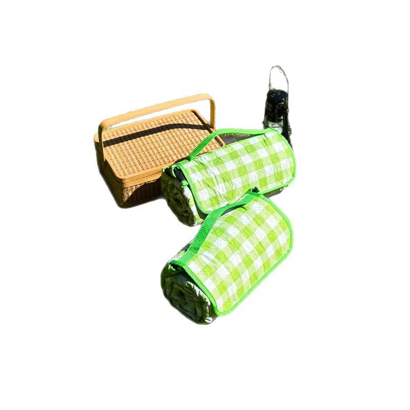 Ultrasonic Outdoor Camping Thickened Waterproof Moisture-Proof Picnic Mat Tent Mat Picnic Cloth Cushion Beach Mat Customization