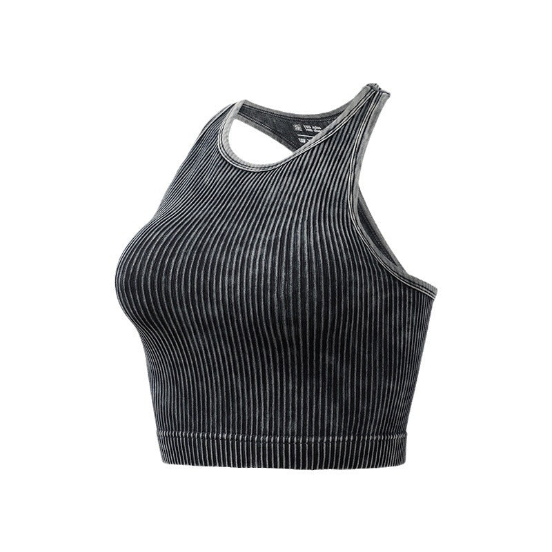 Single Layer Without Cup Female Running Fitness Clothes