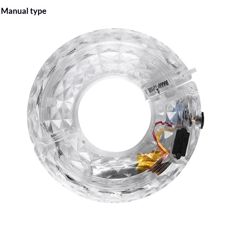 Wind And Fire Wheel Smart Photosensitive Bicycle Light