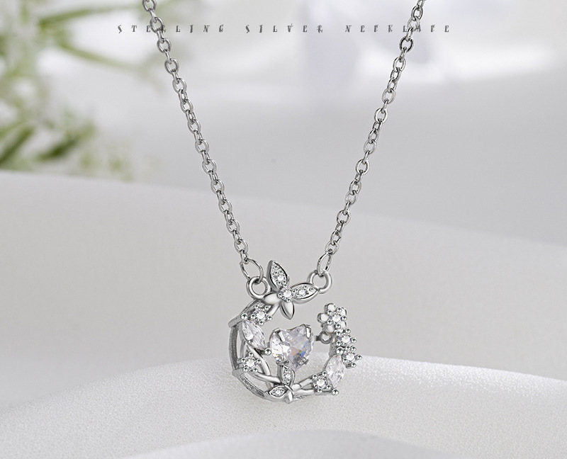 2025 New Collection Necklace Women's Ins Niche Design High-grade Clavicle Chain First Jewelry Pendant