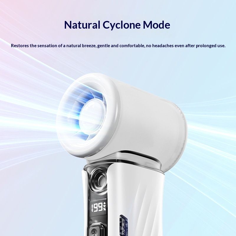 High-speed Mini Fan For Outdoor Cooling And Hydration