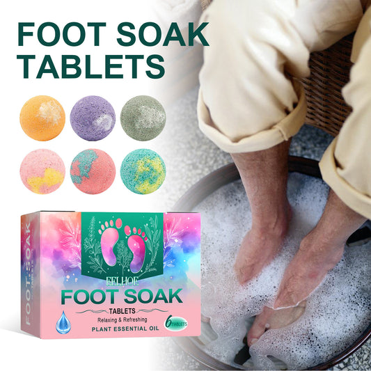 EELHOE Foot Soak Bath Bombs With Old Ginger For Foot Skin Care