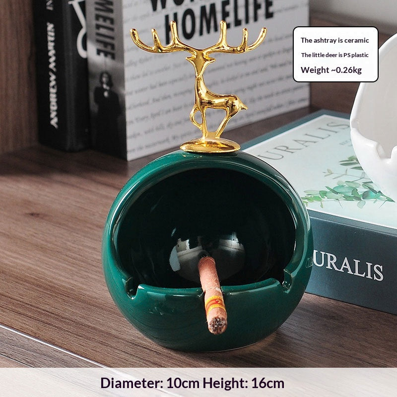 Chinese-style Ceramic Tissue Box For Home Use