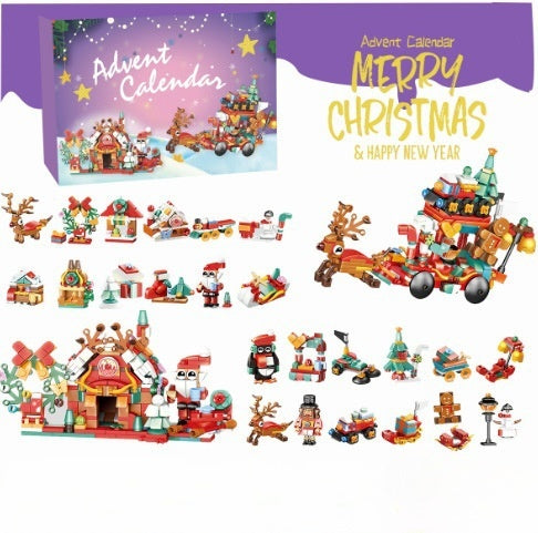 Christmas Tree Building Blocks Christmas Blind Box Christmas Gifts