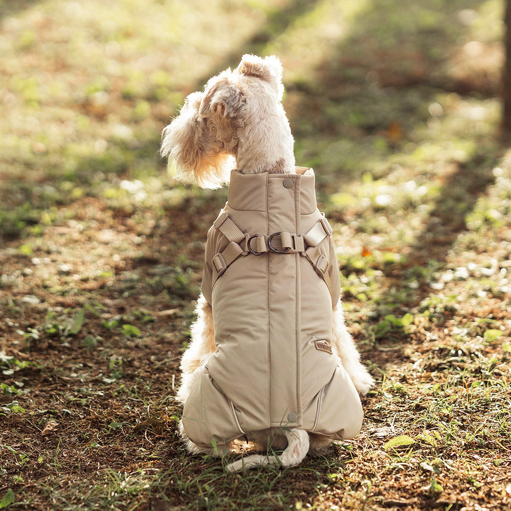 Pet Thickened Two-Legged Warm Outdoor Windproof Clothing