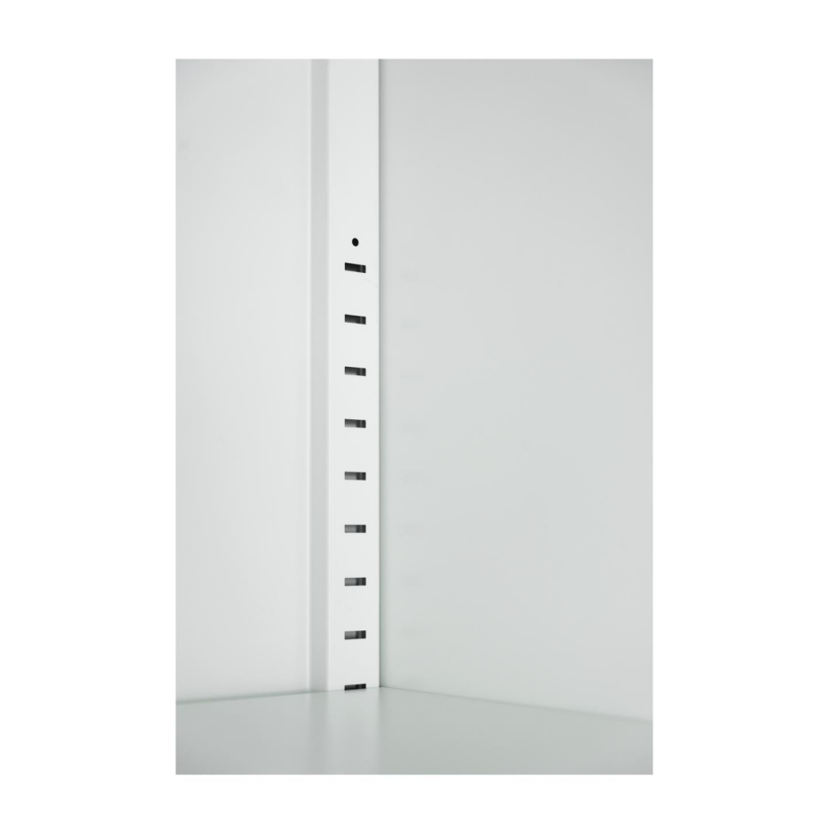 60inch Tall Metal Wardrobe Cabinet With 1 Drawer And Hanging Rod, 2 Doors Wardrobe Closet With Shelf For Bedroom, Office, Laundry Room,Entryway ,Foyer,Guesthouse White