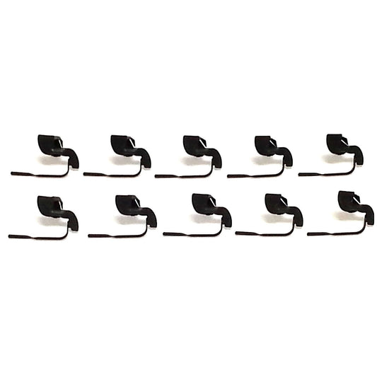 GM Fender Door Quarter Body Side Belt Molding Trim Clips Fasteners 10pcs PH