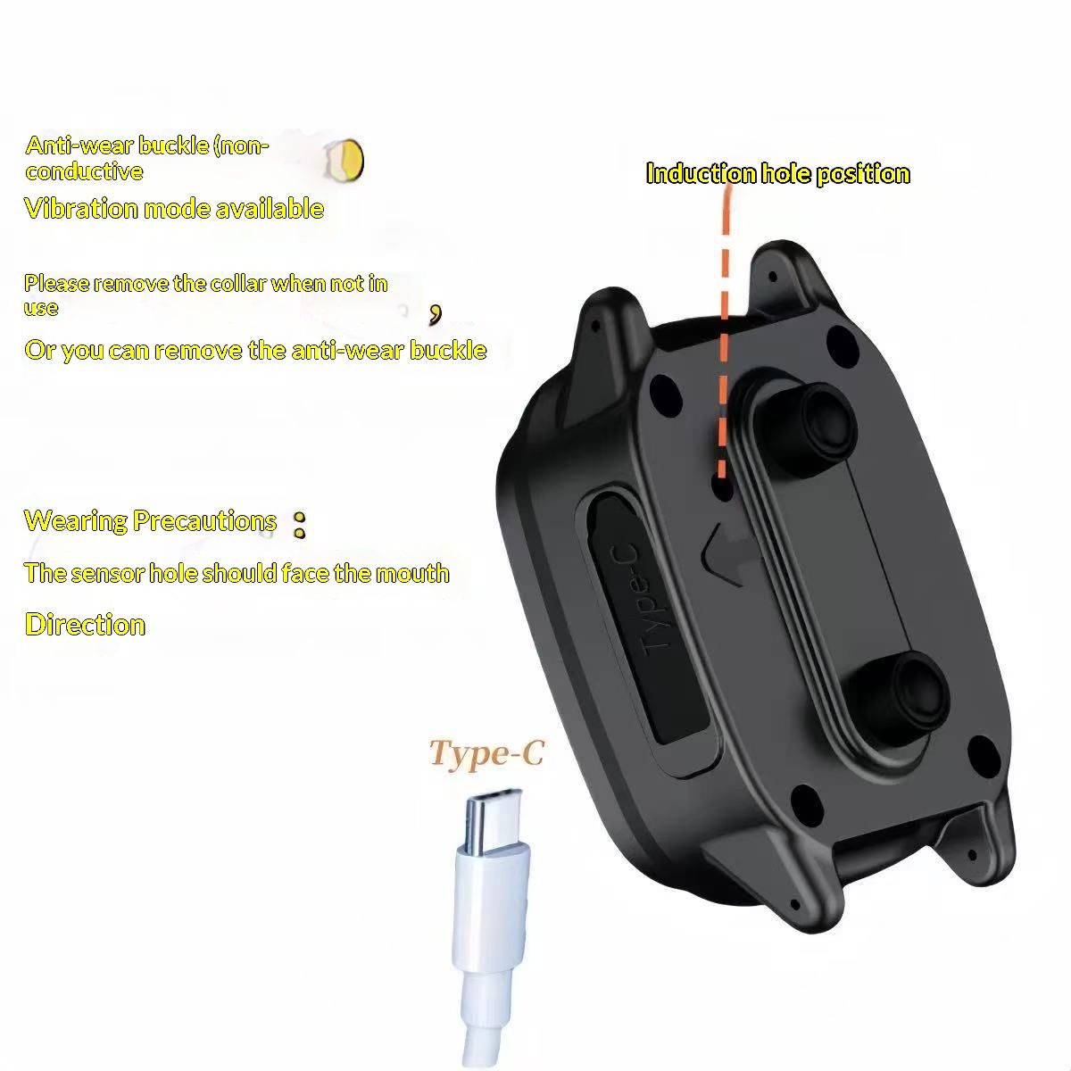 Smart Color-screen Anti-bark Device Rechargeable And Waterproof Dog Training Tool