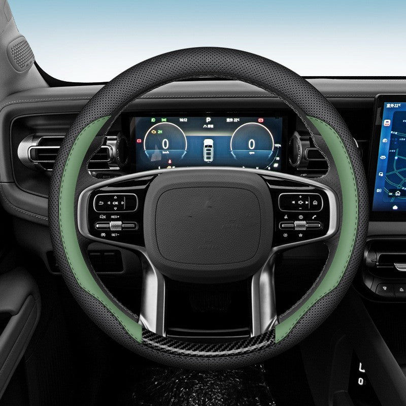 Steering Wheel Cover Modified Hand-Stitched Accessories