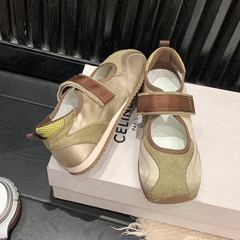 Women's Vintage Thin Mary Jane Sandals, 2026 New Summer & Autumn Soft Sole Lightweight Casual Ballet Flat Trainer Shoes
