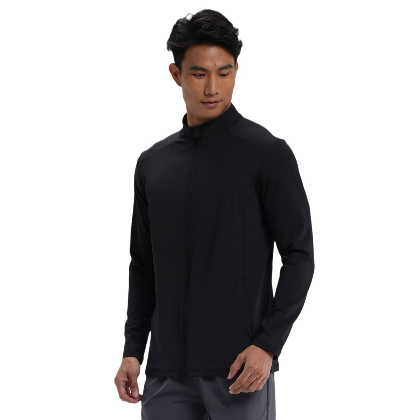 Sun Protection Outdoor Sports Fitness Jacket Men