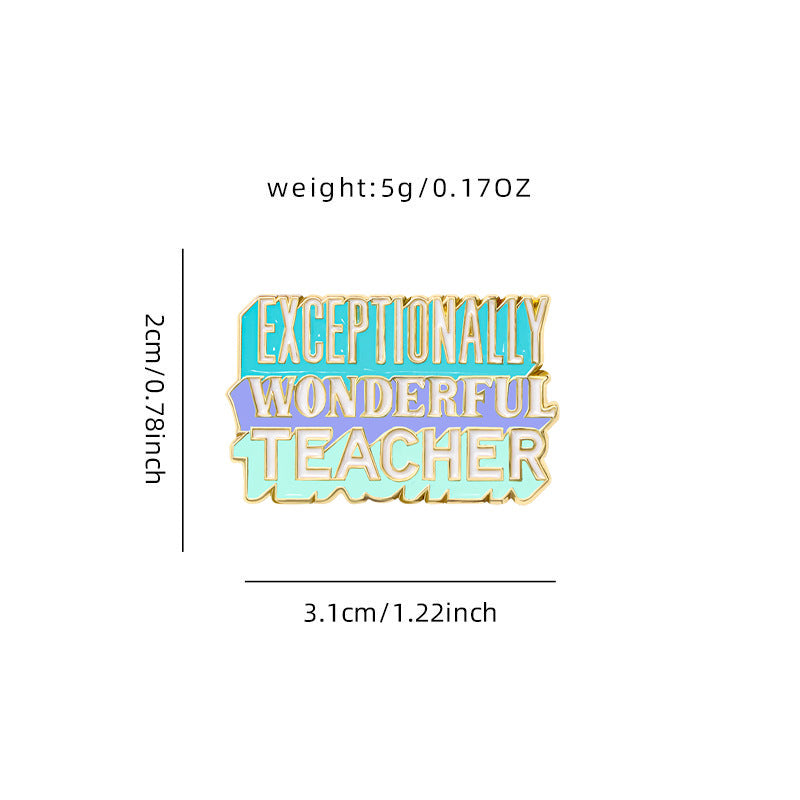 Alloy Cartoon English Alphabet-shaped Fridge Magnets Decorative Accessories