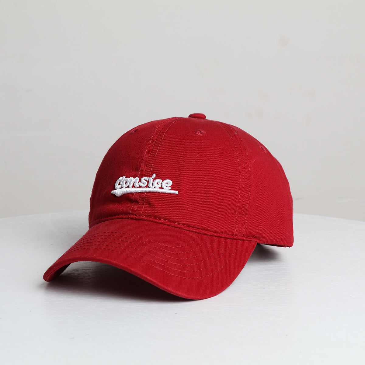 Men's And Women's Solid-color Embroidered Letter Curved-brim Adjustable Casual Multi-purpose Soft-top Baseball Cap Suitable For Daily Use, At Home, Outdoors, And For Outings.