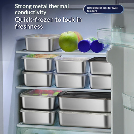 Stainless Steel Food Storage Container With Lid