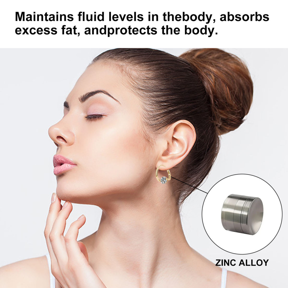 Earrings Women's Elegant Inlaid Care