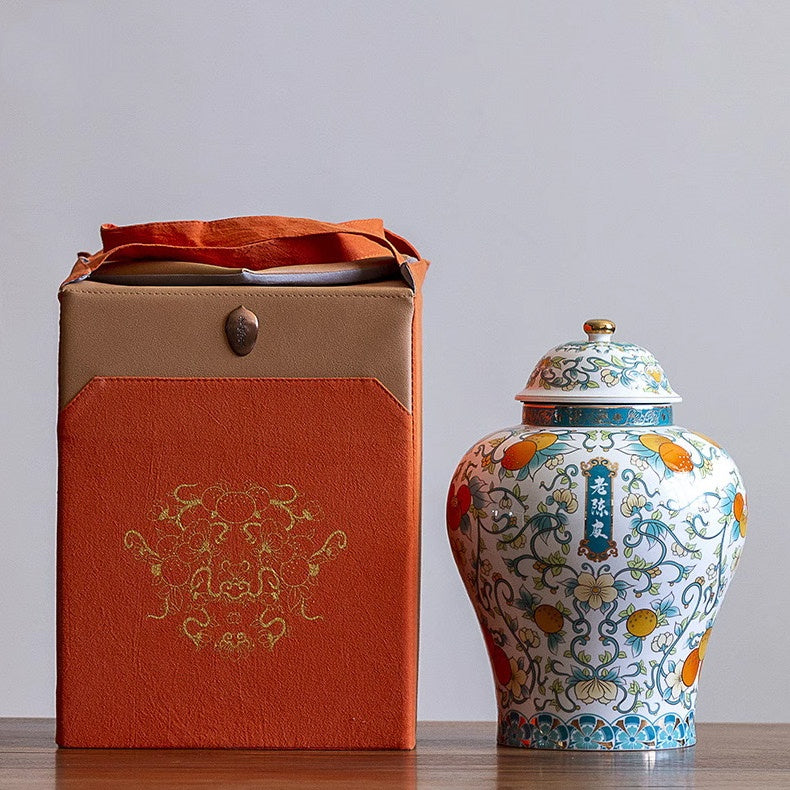 Ceramic Jars For Puer Tea Airtight Storage Jars Gift Box Packaging Factory Wholesale