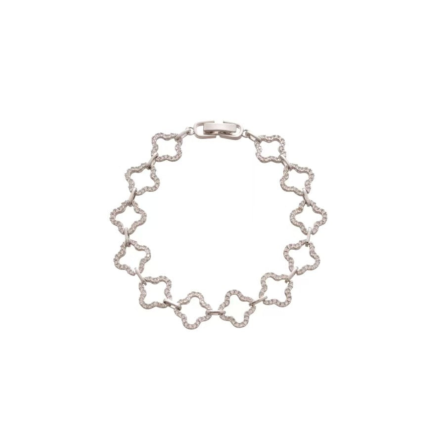 18K Gold Plated Gourd Zircon Pearl Bracelet Exquisite Elegant Versatile Bangle Luxury Premium Wrist Jewelry For Women