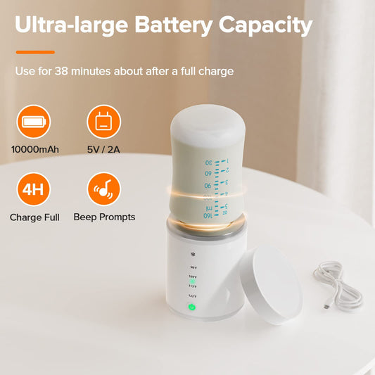 Electric Smart Milk Warmer Portable Multi-function Wireless