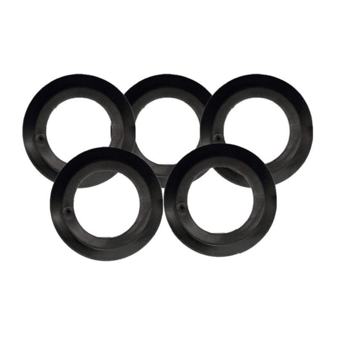 Under-sink Sealing Gasket, Rubber Basket Strainer Gasket, Umbrella Seal, Round Gasket, 5 Pieces