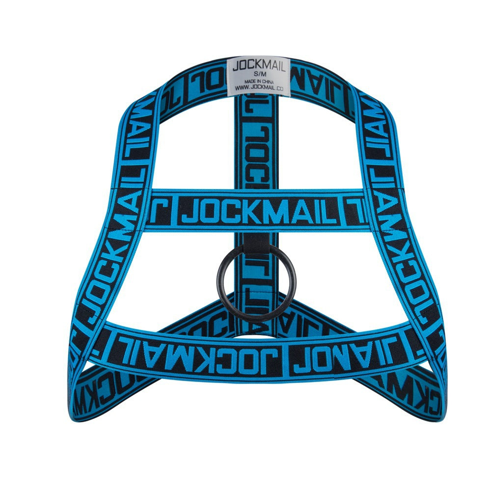 Mens Bandage Fitness Letter Fashion Shoulder Strap