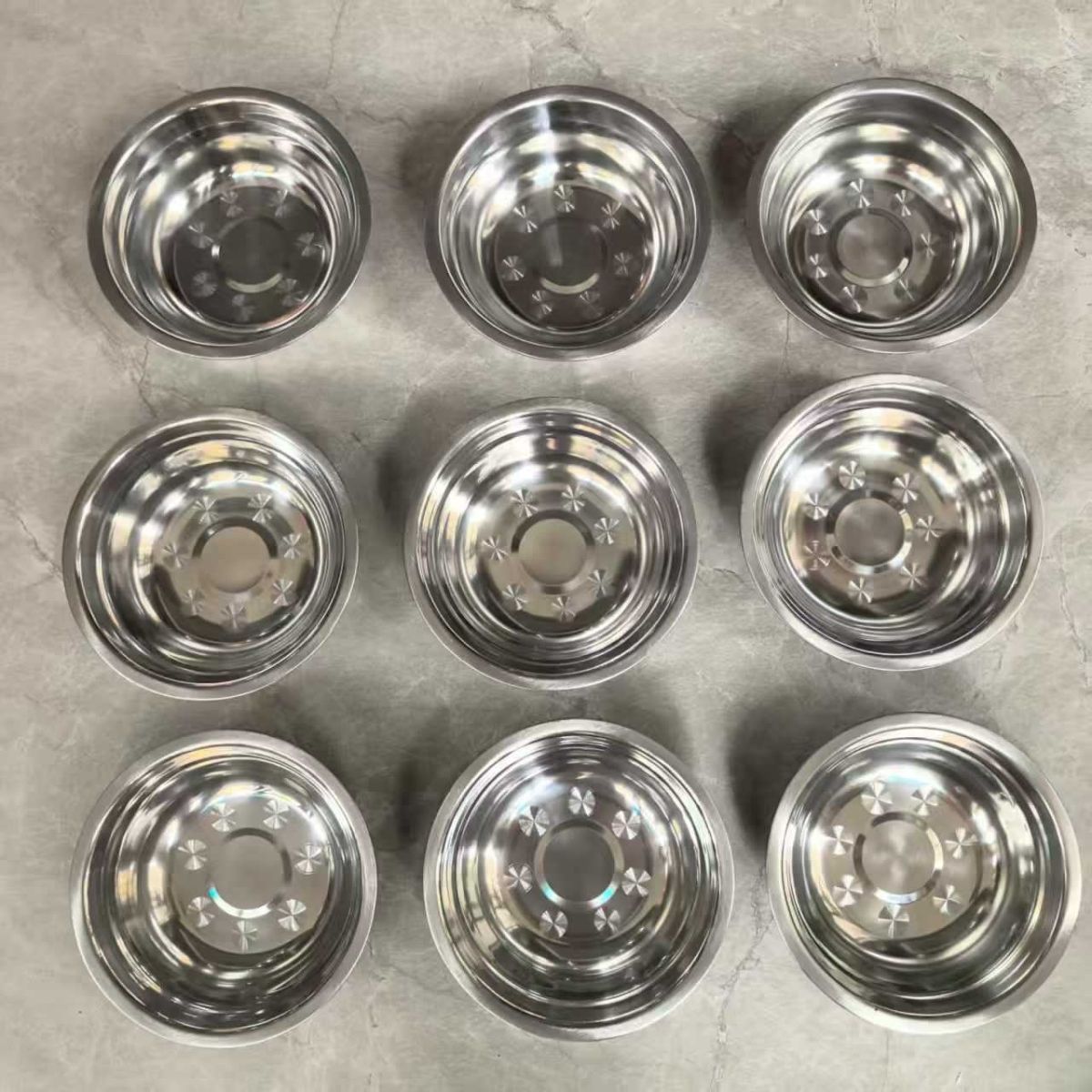 Pet Feeding Cat Food Pet Plate Stainless Steel Thickened Rice Basin