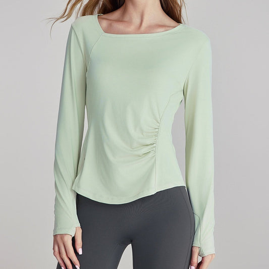 Sports Top Women's Loose Breathable Lightweight Yoga Clothes