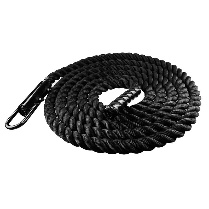 Black Polyester Climbing Rope Amazon Indooroutdoor Gym Fitness Training Rock-climbing Rope