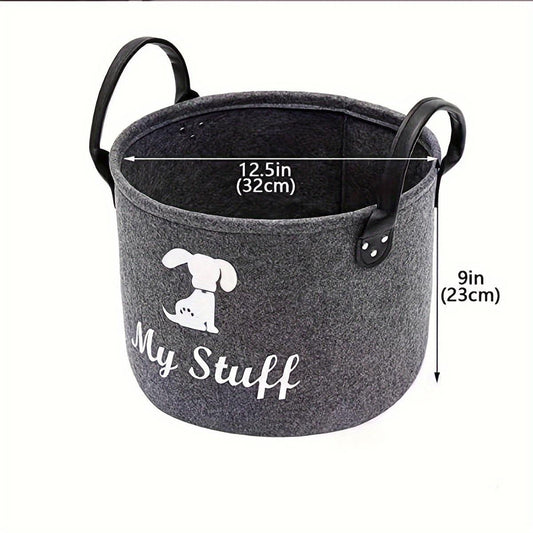 Pet toy storage box