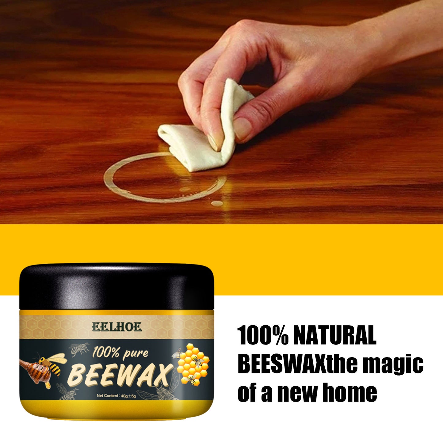 Furniture Polish Containing Beeswaxwaterproof Wear Resistant And Scratch Resistant Wood Floor Care Product