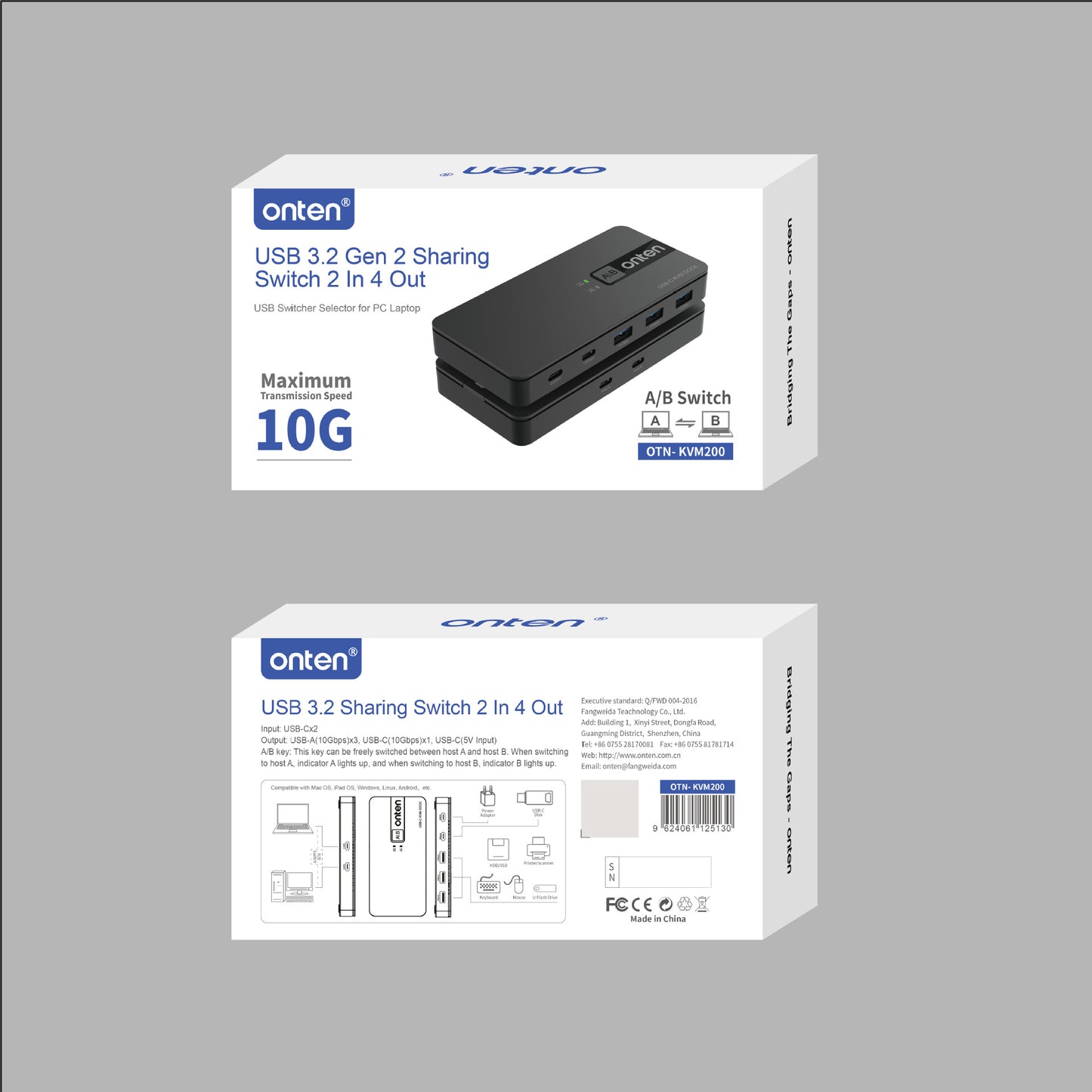 Computer USB 32 Gen 2 Sharing Hub