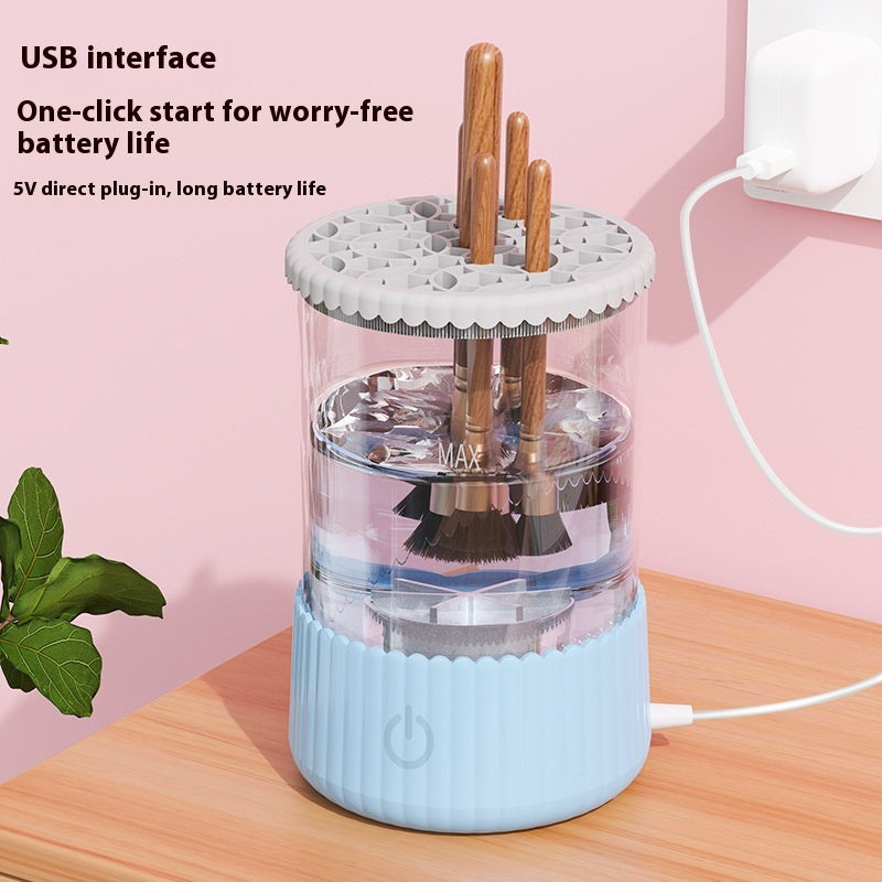USB Plug-in Type Cleanser Of Makeup Brush