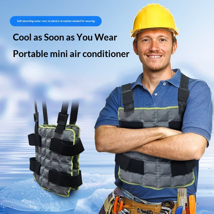 Wear An Ice Vest For High-temperature Outdoor Work