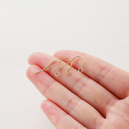 Electroplated Handmade Open-ended DIY Earring Accessories