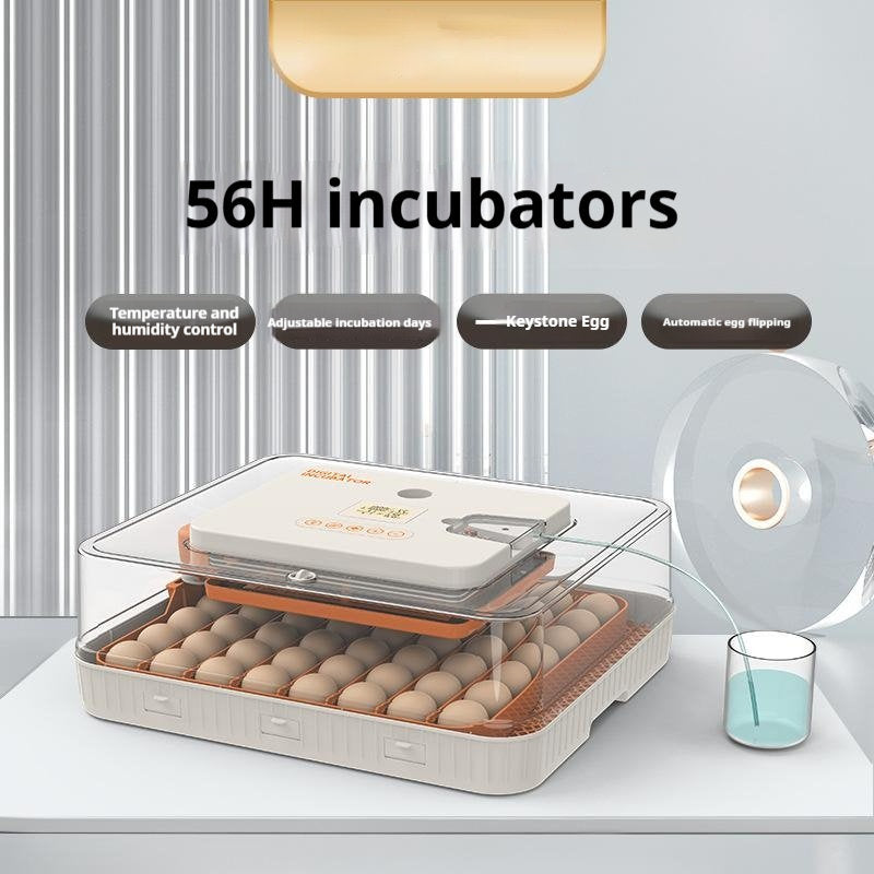 New 56-egg Automatic Humidity-control Home Egg Incubator