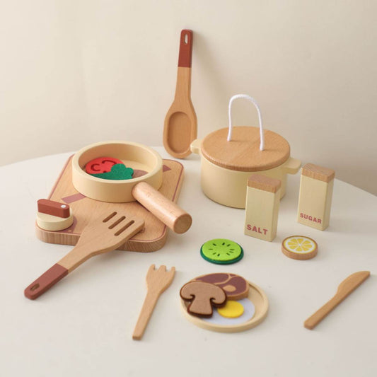 Children's Wooden Play House Kitchen Educational Toys