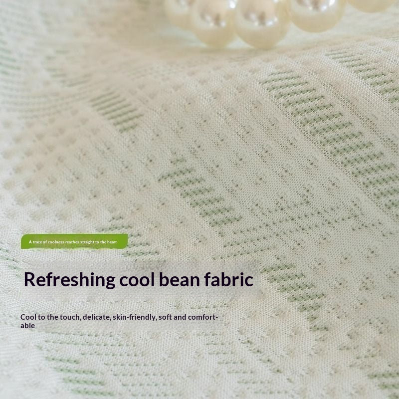 One-piece Ice-silk Cooling Seat Cushion With Non-slip Design
